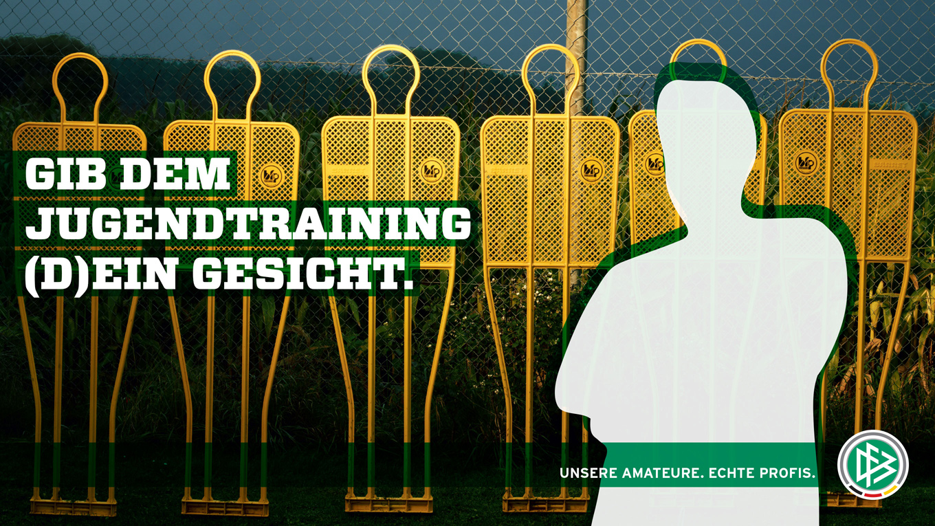 Gib dem Jugendtrainer (d)ein Gesicht