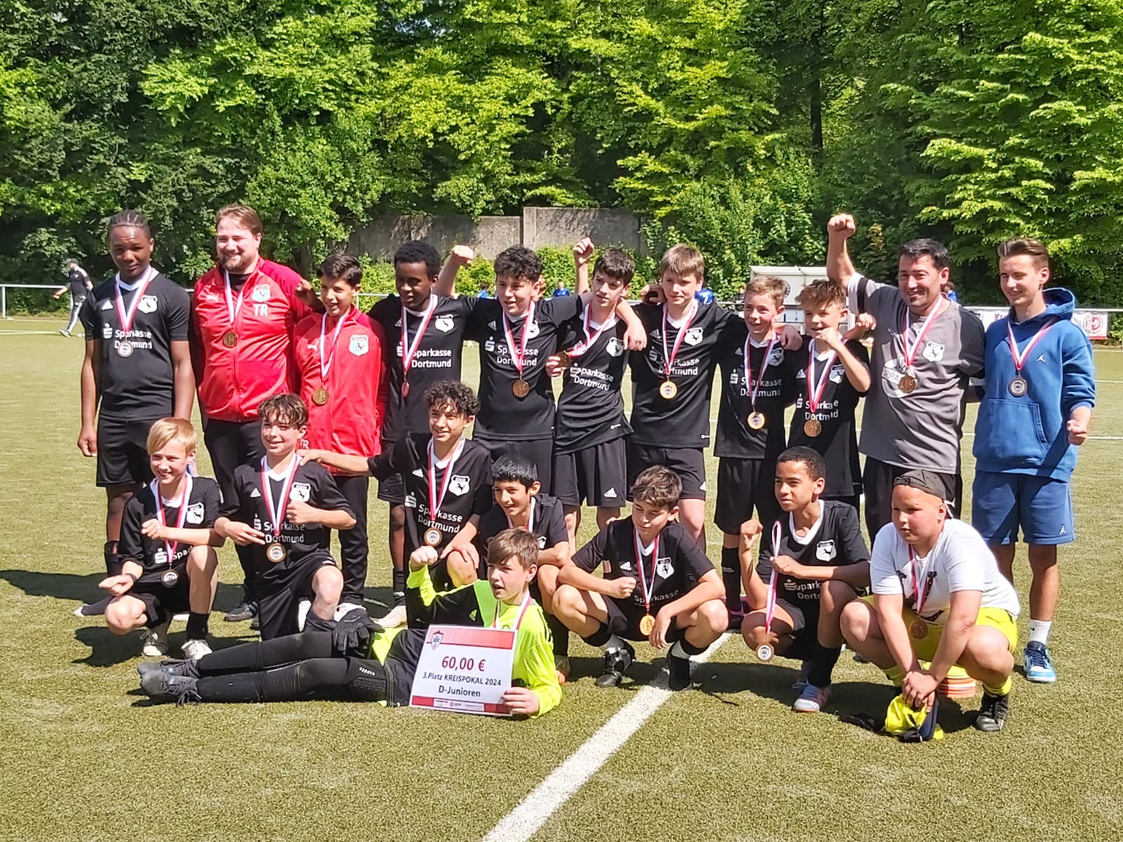 D1 belegt den 3. Platz im Kreispokal