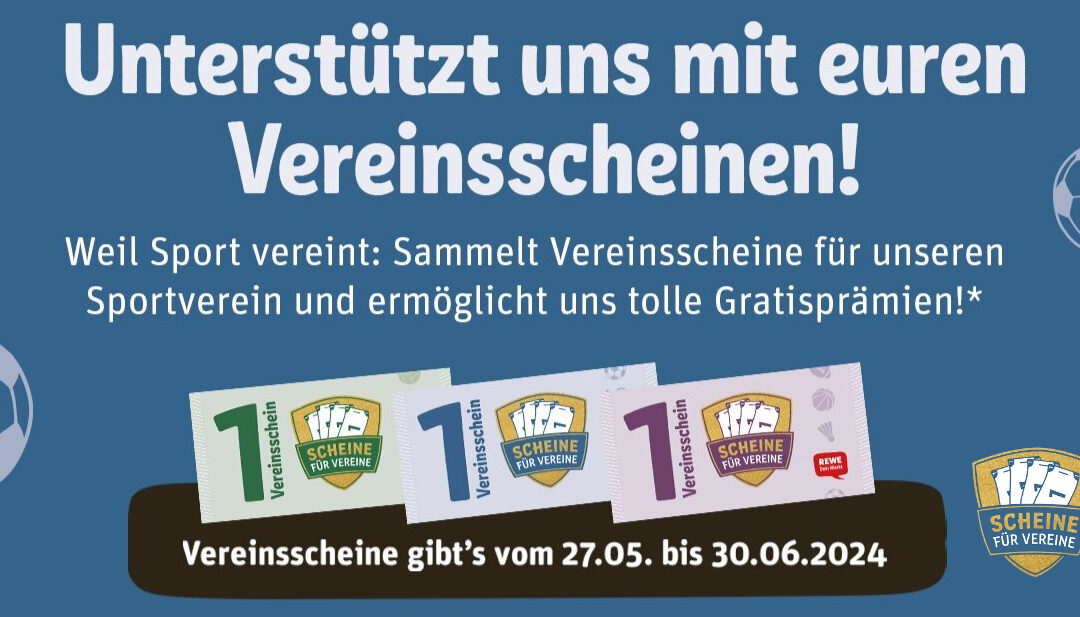 Scheine für Vereine ist zurück!