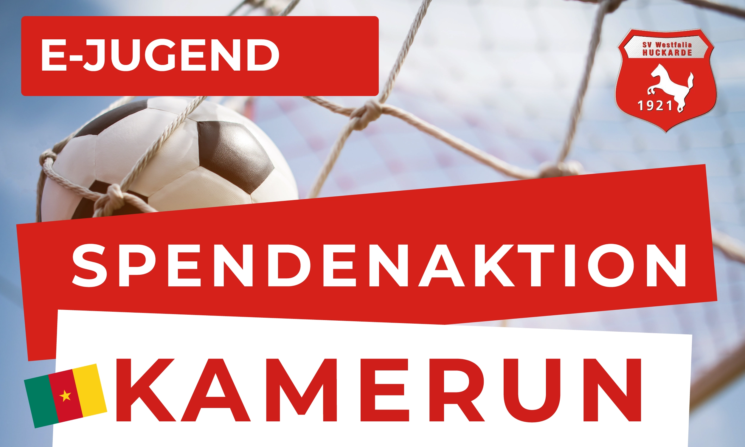 E1-Jugend spendet Trikotsatz an Waisenkinder in Kamerun