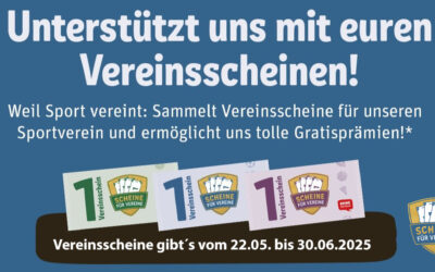Scheine für Vereine ist zurück!