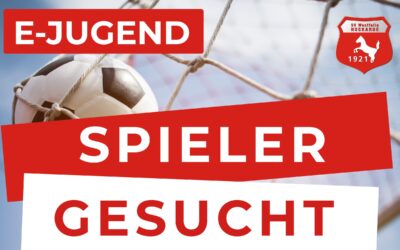 Wir suchen E-Jugend Fußballspieler