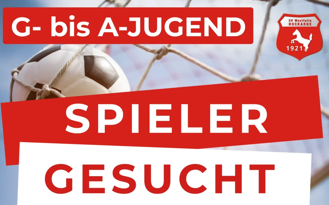 Wir suchen Spielerinnen und Spieler für den Jugendbereich