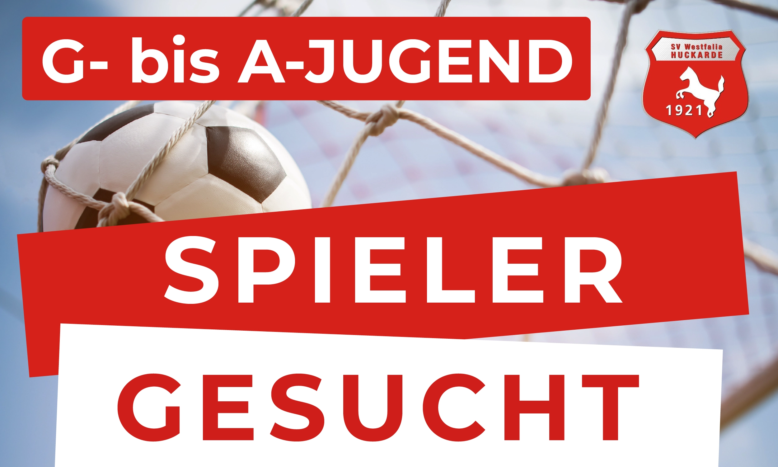 Spielersuche G- bis A-Jugend Spielersuche G- bis A-Jugend