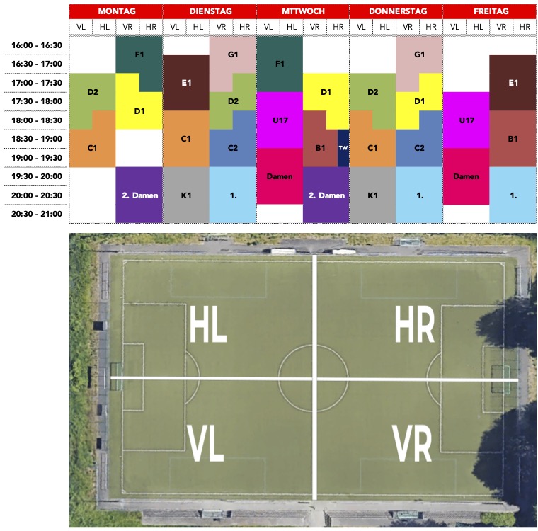 Trainingsplan 2026/2027