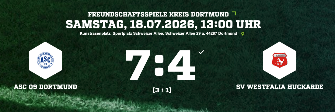 Spielbericht C1 ASC 09 Spielbericht C1 ASC 09