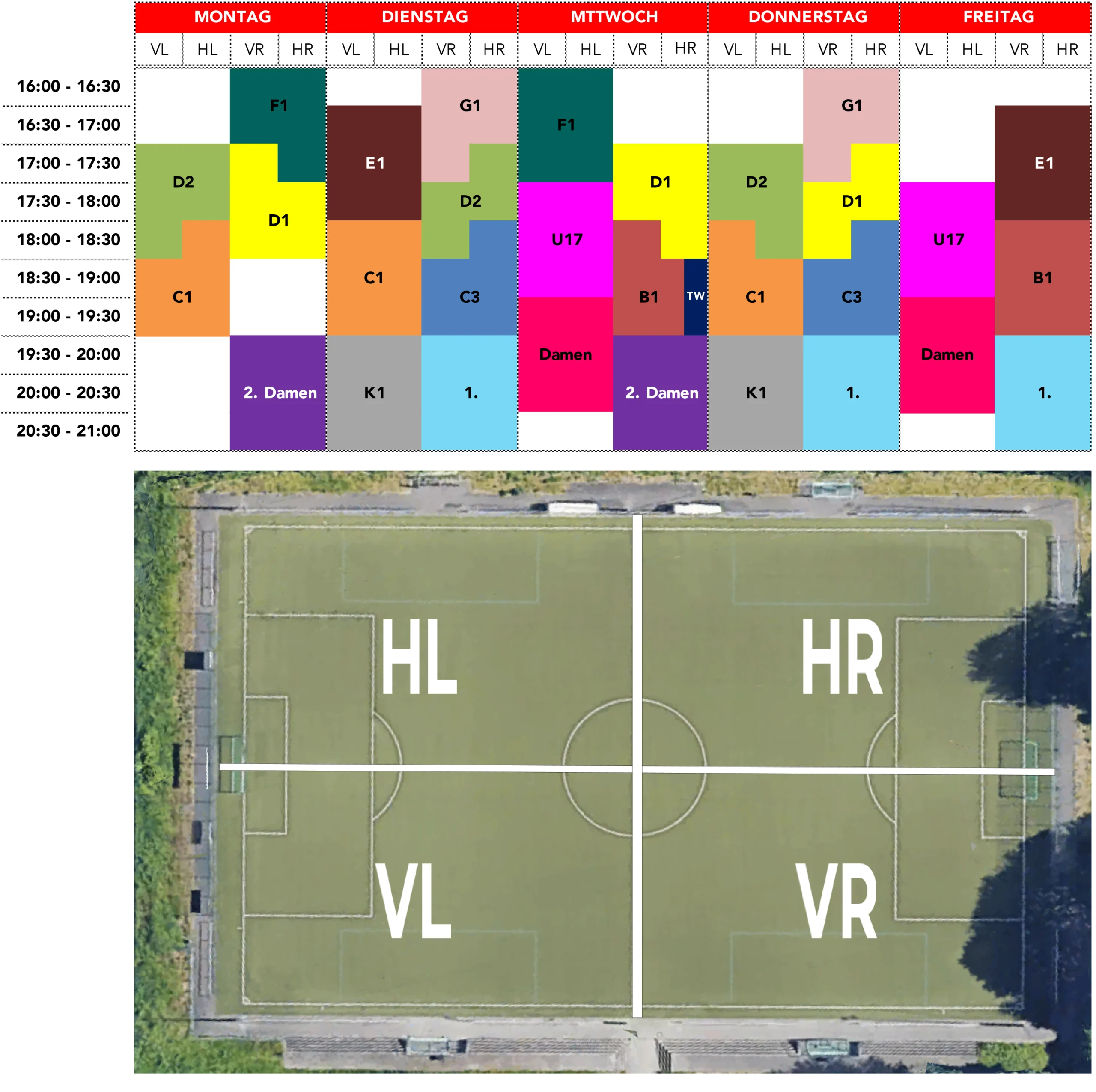 Trainingsplan 2026/2027